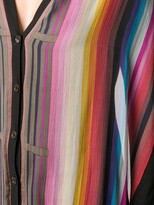 Thumbnail for your product : Hermès Pre-Owned 2000 Striped Silk Cardigan