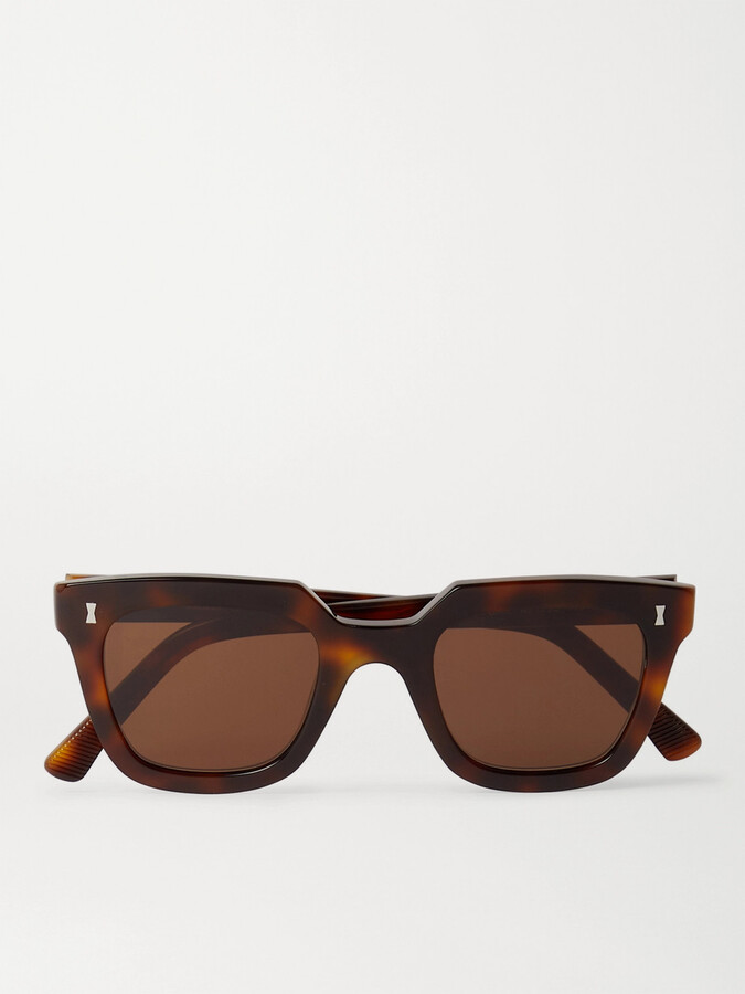 Cubitts Balfour Square-Frame Tortoiseshell Acetate Sunglasses - ShopStyle