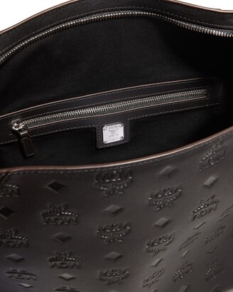 MCM Klara Large Monogrammed Leather Hobo Bag - ShopStyle