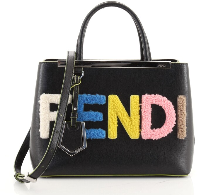 fendi shearling bag