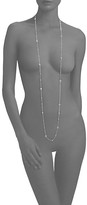 Thumbnail for your product : Adriana Orsini Long Double-Row Station Necklace/Rhodium
