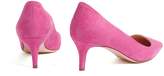 Thumbnail for your product : WtR - Star Pink Suede Pumps