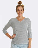 Thumbnail for your product : Roxy Womens Desert Is Calling Long Sleeved Stripe Pocket T-Shirt