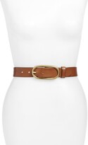 Thumbnail for your product : Treasure & Bond Oval Buckle Leather Belt