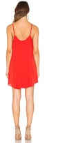 Thumbnail for your product : Bishop + Young Front Cross Strap Dress in Red