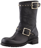 Thumbnail for your product : Jimmy Choo Dash Studded Biker Bootie