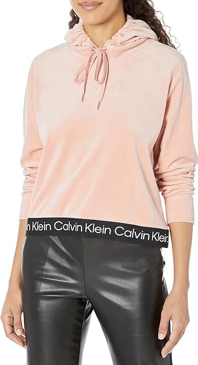 Prematuur tijdelijk rijk Calvin Klein Women's Pink Sweatshirts & Hoodies | ShopStyle