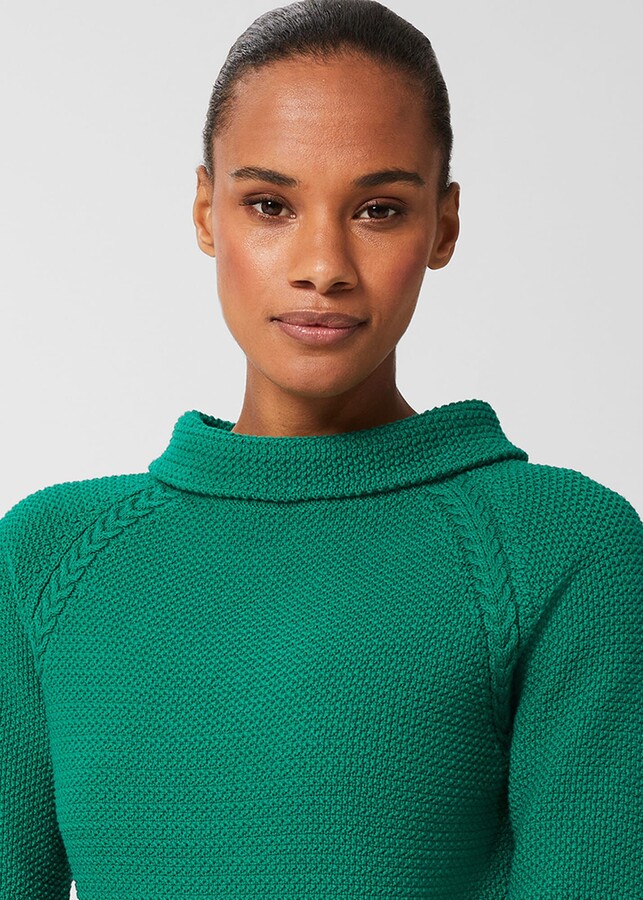 emerald green ladies jumper