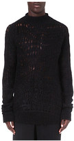 Thumbnail for your product : Rick Owens Psycho crochet jumper