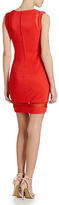 Thumbnail for your product : B. Darlin Necklace Illusion Sheath Dress