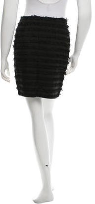 Michael Kors Fringe-Accented Mini Skirt