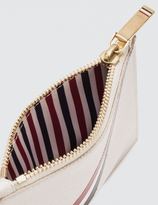 Thumbnail for your product : Thom Browne Pebble Grain and Calf Leather Small Coin Purse with RWB Diagonal Stripe