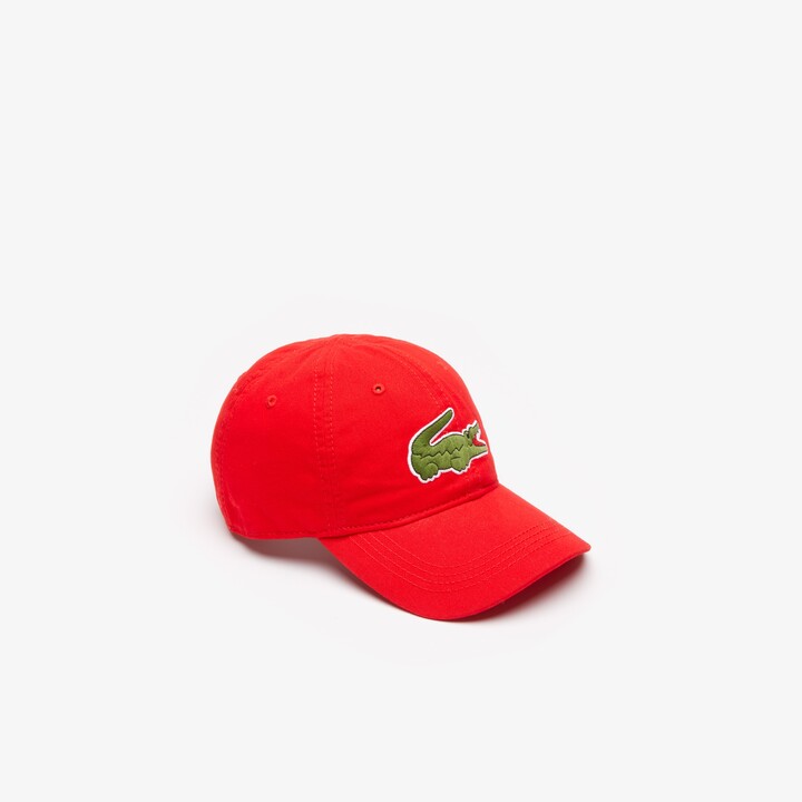 Lacoste Men's Big Croc Gabardine Cap - ShopStyle Hats