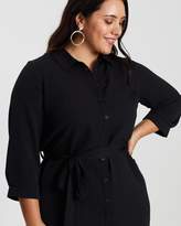 Thumbnail for your product : 3/4 Sleeve Shirt Dress