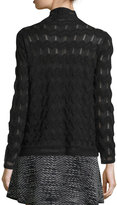 Thumbnail for your product : M Missoni Zigzag-Knit Open Cascade Cardigan
