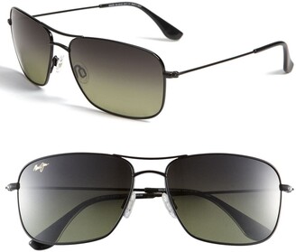 Maui Jim Wiki Wiki 59mm PolarizedPlus2® Aviator Sunglasses - ShopStyle