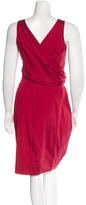Thumbnail for your product : Donna Karan Sleeveless Gathered Dress
