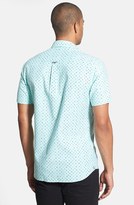 Thumbnail for your product : 7 Diamonds 'Rider' Short Sleeve Print Oxford Shirt