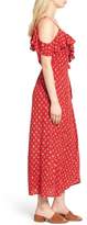 Thumbnail for your product : Band of Gypsies Foulard Cold Shoulder Dress