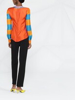 Thumbnail for your product : Moschino Garment-Print Silk Bouse