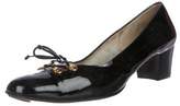 Thumbnail for your product : Ferragamo Patent Leather Embellished Pumps
