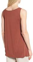 Thumbnail for your product : Eileen Fisher Long Silk Tank