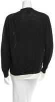 Thumbnail for your product : 3.1 Phillip Lim Two-Tone V-Neck Cardigan
