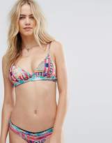 Thumbnail for your product : Seafolly Beach Bazaar Triangle Bikini Top
