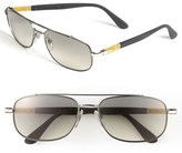 Thumbnail for your product : Persol 'Soft Touch' 59mm Aviator Sunglasses