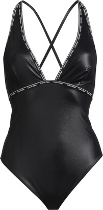 calvin klein swim one piece