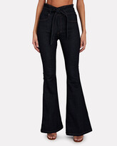 Thumbnail for your product : Veronica Beard Sheridan High-Rise Bell Bottom Jeans