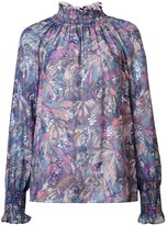 Thumbnail for your product : Rebecca Taylor Floral Print Blouse