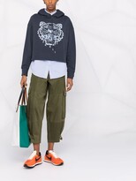 Thumbnail for your product : Kenzo Embroidered-Logo Hoodie