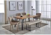 Thumbnail for your product : Dupont Mercury Row 6 Piece Dining Set Mercury Row Top Color: Ash