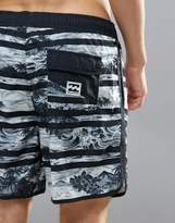 Thumbnail for your product : Billabong Lineup Layback Swim Shorts With All Print 17 Inch
