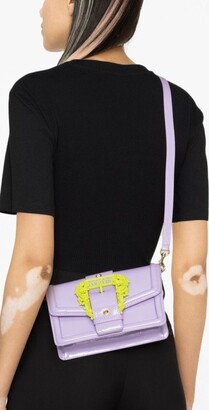 Versace Jeans Couture Baroque buckle shoulder bag