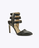Thumbnail for your product : Ann Taylor Sienna Triple Strap Leather Shooties