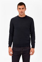 Thumbnail for your product : French Connection Nylon Trim Crew Neck Jumper