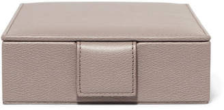 Smythson Textured-leather Jewelry Box