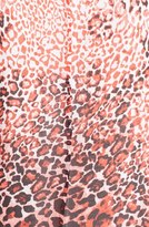 Thumbnail for your product : Chaus Split Neck Leopard Print Blouse