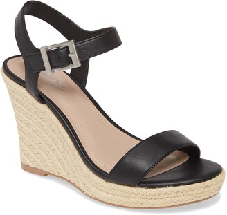 charles david black wedges