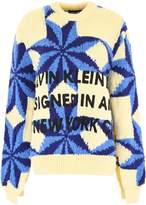 Thumbnail for your product : Calvin Klein Embroidered Pull