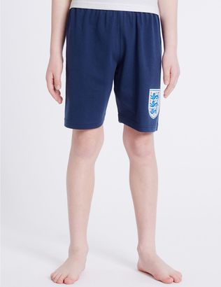 Marks and Spencer Pure Cotton England Short Pyjamas (3-16 Years)
