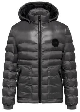 slim fit padded jacket