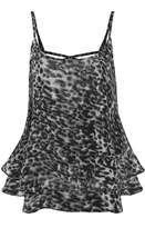 Thumbnail for your product : ACEVOG Women Sleeveless Vogue Wide Hem Design Top Shirts Tunic S