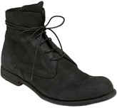 Thumbnail for your product : Officine Creative Washed Horse Leather Lace-up Boots