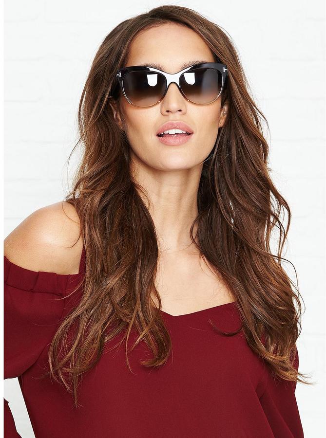 Tom Ford Lily Cat Eye Sunglasses ShopStyle