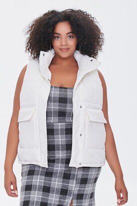 plus size vests outerwear