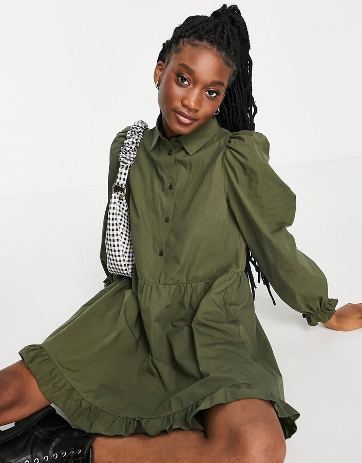 Miss Selfridge Women's Green Dresses | ShopStyle
