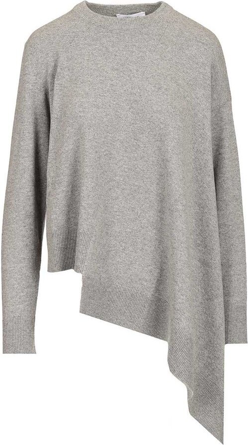 Alexander McQueen Asymmetric Hem Crewneck Jumper